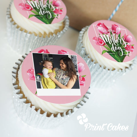 personalised mothers day cupcake box - uk delivery