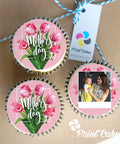 mothers day personalised cupcake gift box