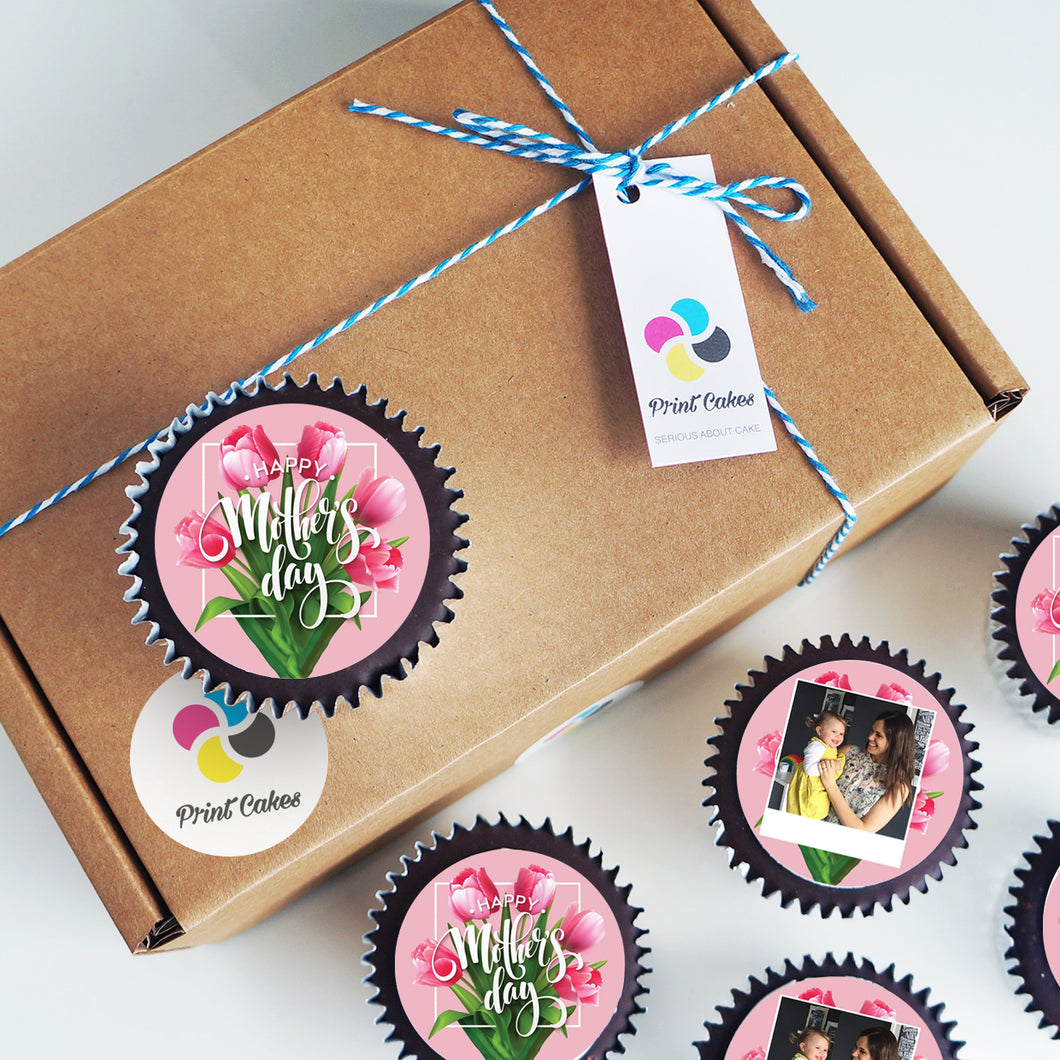 Perfect Personalised Mother's Day Cupcakes