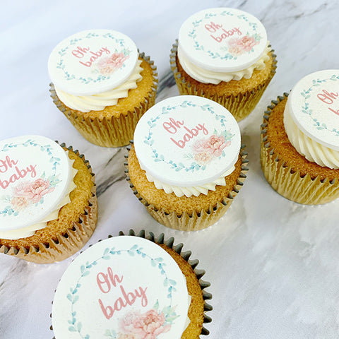 oh baby cupcake gift box new baby