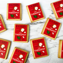 book cover launch printed biscuits
