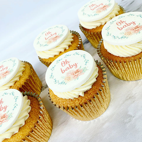 baby shower cupcake gift box uk delivery