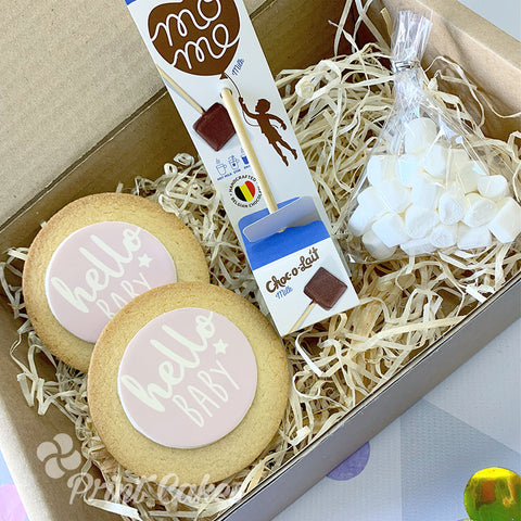 baby shower new baby hot chocolate gift box