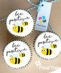 bee positive cupcake gift box - uk delivery
