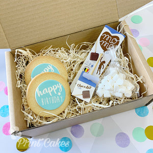 hot chocolate biscuit gift box