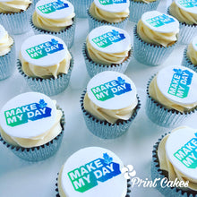 logo cupcakes delivered in the uk