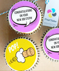 edible photo upload cupcake gift box