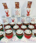 christmas mug and cupcake gift box