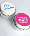 edible logo cupcakes uk delivery