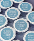 We thought you deserved a cupcake gift - Blue