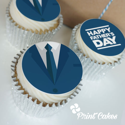 fathers day cupcake gift box - small business