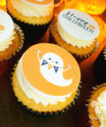 happy halloween ghost cupcake gift box