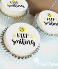 keep smiling cupcake gift box- uk delivery 
