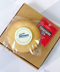 home worker biscuit letterbox gift box for employee wellness and in delivery box