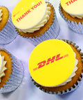 logo branded cupcakes uk delivery