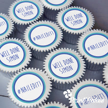 #nailedit Congratulations cupcake gift box - blue