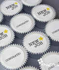 New Job themed cupcakes gift