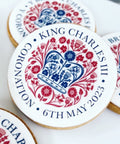 king charles coronation biscuits. Delivered uk