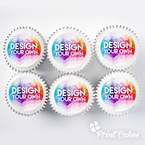 personalised photo cupcake gift boxes
