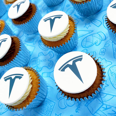 branded logo cupcake uk delivery