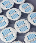 Blue Thank You Cupcake Gift Box with UK delivery