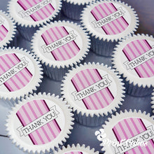 Pink Thank You Cupcake Gift Box with UK delivery