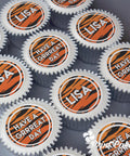 tiger print cupcakes from print cakes