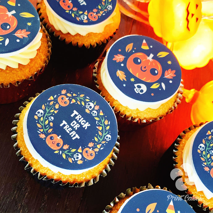trick or treat cupcakes